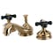 Kingston Brass KS1162PKX Duchess Widespread Bathroom Faucet W/ Brass Pop-Up, Brass KS1162PKX - alternate 1